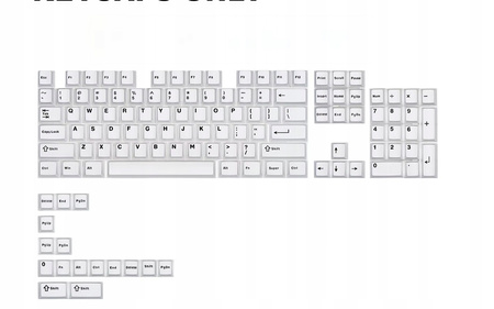 Klawisze do Klawiatury Mechanicznej Cherry 120szt