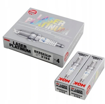 NGK 3199 ŚWIECA ZAPŁONOWA BKR6EQUP LASER PLATINUM x 4