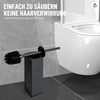 Szczotka do wc stojąca czarna