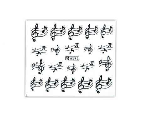 Naklejki - Nk051 Nuty