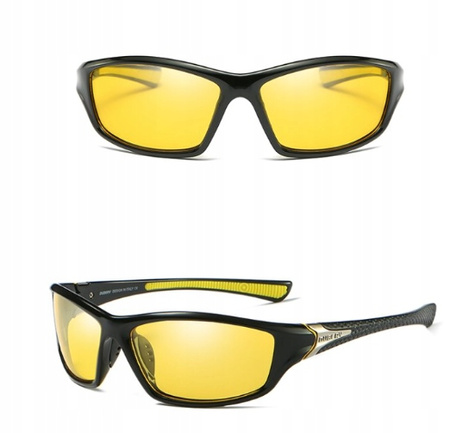 Okulary polaryzacyjne dla kierowców żółty/czarny