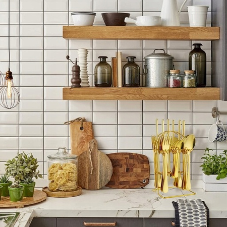 Zestaw komplet sztućców stalowych 24 szt. 6 osób serwis obiadowy sztućce