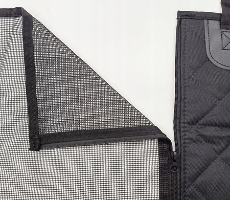 MATA do samochodu dla psa kota zwierzaka na fotel wodoodporna CZARNA XL