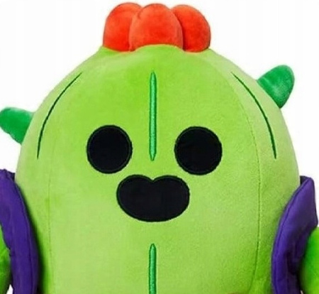 Spike BRAWL STARS Maskotka Pluszak Zabawka Zadymiarz Kaktus Miś Prezent PL