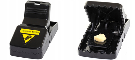 Pułapka przeciwko myszom i szczurom PUŁAPKA ŻYWOŁAPKA SZCZURY MYSZY 6 sztuk