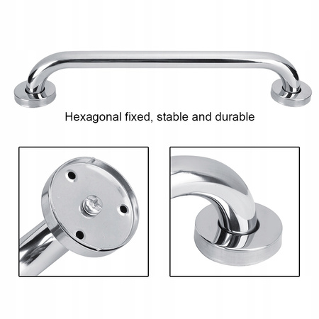 RĄCZKA DO WANNY DRĄŻEK DO ŁAZIENKI 30CM