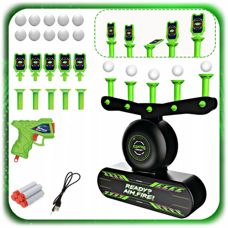 ZABAWKA STRZELNICA DZIECIĘCA TARCZE HIT DLA DZIECI 1 PISTOLETY