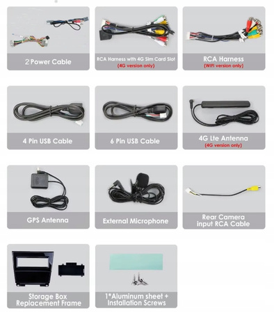 Radio 2 din Honda Accord 8 2008-2013 Android 14 GPS MP5