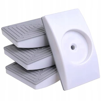 Ochraniacze Ścienne do Bramek Schodowych Biały 4szt