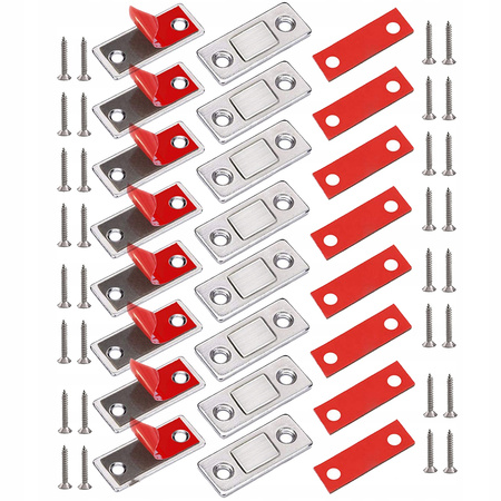 MAGNESY DO SZAFEK DZWI MEBLI MAGNETYCZNA BLOKADA ZABEZPIECZENIE DLA DZIECI