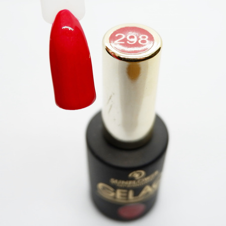 Gelaq Pearl Nr 298  Lakier Hybrydowy UV - Perła Czerwień