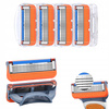 Ostrza do maszynki dla Gillette Fusion5 4szt komfortowe golenie