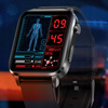 SMARTWATCH ZEGAREK POMIAR CUKRU WE KRWI ciśnieniomierz ŚWIATŁOTERAPIA
