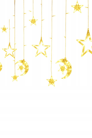 Girlanda LED Gwiazdki i Księżyce