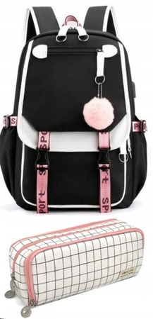 PLECAK SZKOLNY MŁODZIEŻOWY + piórnik gratis