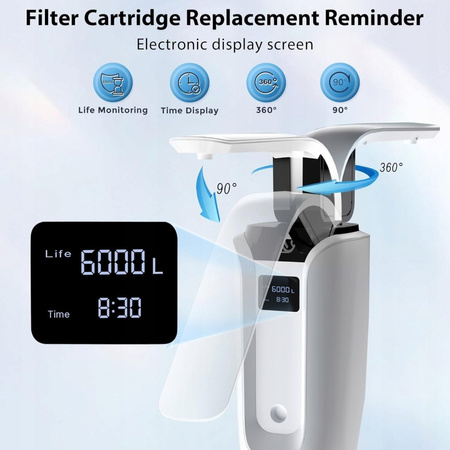 System filtrów wody LAMON, alkaliczny filtr wody do kranu nablatowego