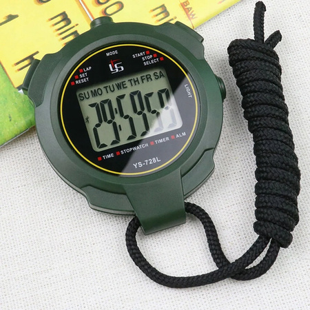 PROFESJONALNY STOPER TRENINGOWY WIELOFUNKCYJNY STOPER PODŚWIETLONY TIMER