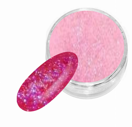 Puder Akrylowy Kolorowy 015 - Róż Brokat - Sugar Effect4g