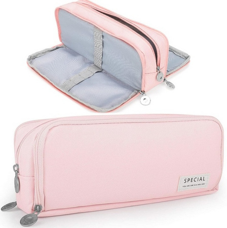 PLECAK SZKOLNY TORNISTER DLA DZIEWCZYNKI RÓŻOWY TĘCZA piórnik gratis