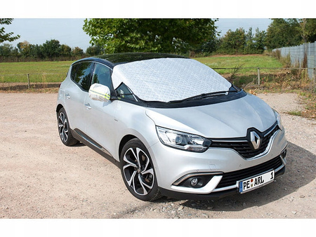 Samochodowa osłona na szybę i lusterka 2w1 duża