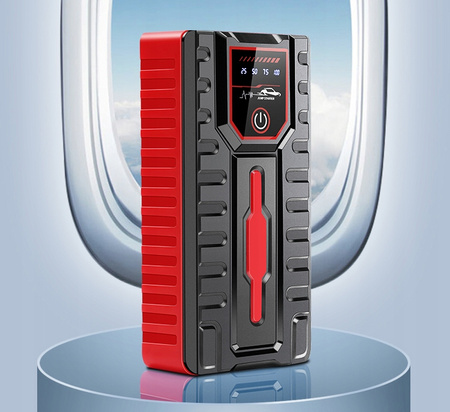 MOCNY POWER BANK ROZRUCH JUMP STARTER POWERBANK 12V 49800mAh KLEMY