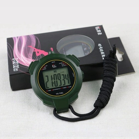 PROFESJONALNY STOPER TRENINGOWY WIELOFUNKCYJNY STOPER PODŚWIETLONY TIMER