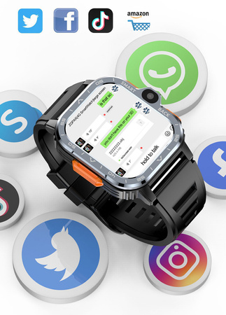 Smartwatch PGDWATCH czarny