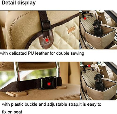 Mata ochronna uniwersalna dla psa na fotel do samochodu fotelik samochodowy