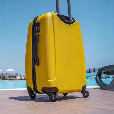 4 SZT. ZAPASOWE KÓŁKA DO WALIZKI, KÓŁEK OBROTOWYCH, Z METALOWYMI OSIAMI