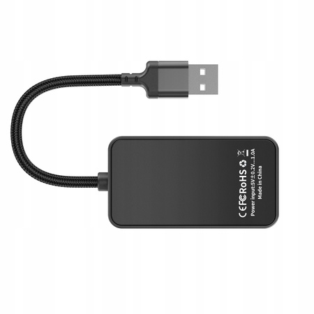 BEZPRZEWODOWY ADAPTER MODUŁ CARPLAY ANDROID AUTO WIFI BLUETOOTH 2w1