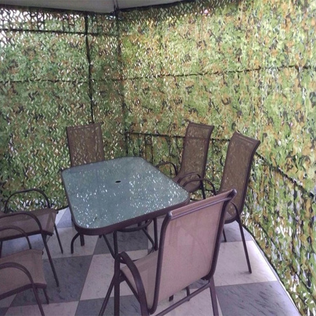 2.8 x 2.1 metra SIATKA MASKUJĄCA WOJSKOWA PODWÓJNA WARSTWA KAMUFLAŻ