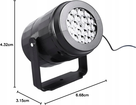 Projektor Świąteczny LED ? Rzutnik Płatków Śniegu