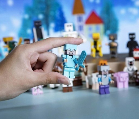 Figurki kompatybilny z Minecraft Zestaw 29 SZT dla dzieci