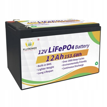 Bateria Akumulator Perfect Lifepo4 12V 10Ah do UPS Autka Zabawki Alarmu