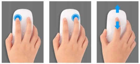 MYSZ BLUETOOTH DO APPLE MAC MACBOOK IPAD IPHONE BIAŁA