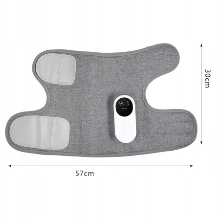 Masażer nóg do krążenia i łagodzenia bólu, masażer kompresyjny łydek czarny