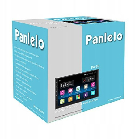 Panlelo PA09 2din Wi-Fi Bluetooth GPS android radio 1G RAM 16G ROM