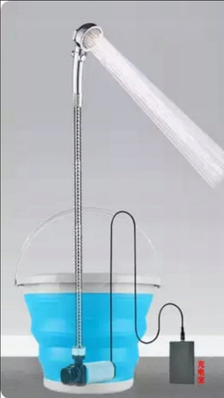Pompa prysznicowa Elektryczny prysznic zewnętrzny kempingowy