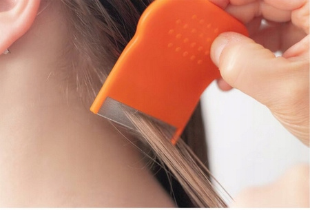 GRZEBIEŃ NA WSZY I GNIDY PRECYZYJNY GRZEBIEŃ DO WYCZESYWANIA USUWANIA WSZY