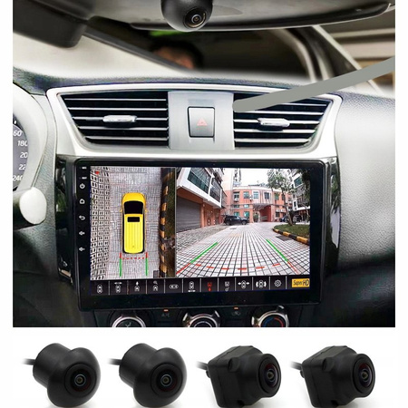 PANORAMICZNA KAMERA SAMOCHODOWA 360 STOPNI