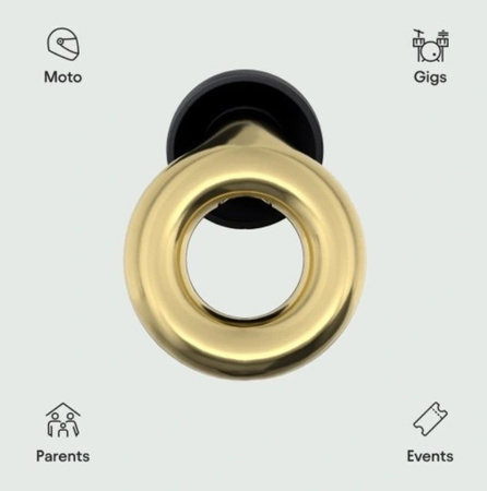 ZATYCZKI DO USZU stopery przeciwhałasowe DOUSZNE ochronniki słuchu