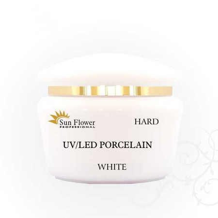 Porcelana UV -  Biała - Twarda Proszek Akryl