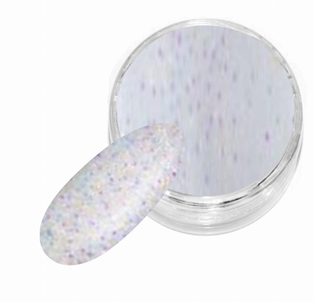 Puder Akrylowy Kolorowy 003 - Transparent Brokat - Sugar Effect4g