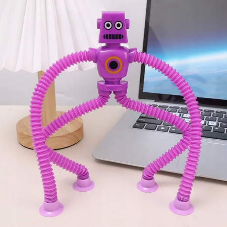 ROZCIĄGANA SENSORYCZNA ANTYSTRESOWA PRZYSSAWKA RURKI TUBY POP 4SZT