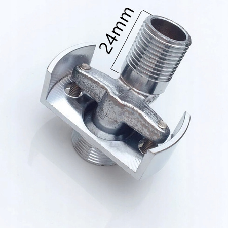 Adapter do baterii prysznicowej Adapter ścienny