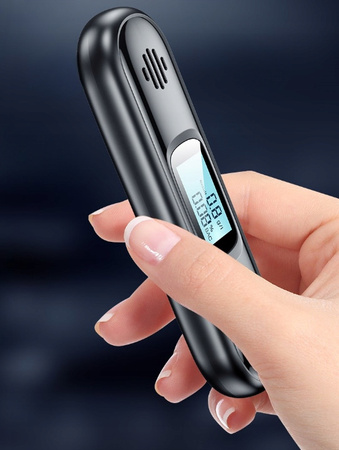 Przenośny bezdotykowy tester alkoholu alkomat T01 z USB bezustnikowy