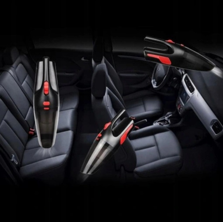 ODKURZACZ SAMOCHODOWY ODKURZACZ RĘCZNY BEZPRZEWODOWY PRZENOŚNY 120 W USB