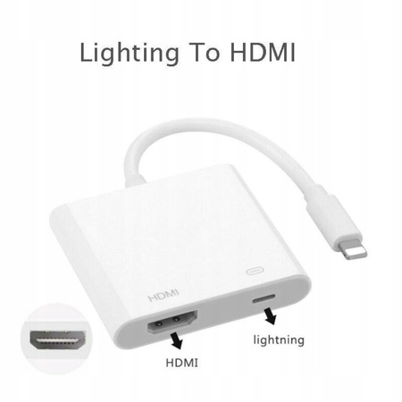 Kabel USB - Apple Lightning 0,13 m