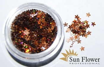 Kwiatki Brokatowe - Kb 43