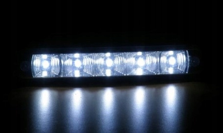 ŚWIATŁA DZIENNE DO JAZDY W DZIEŃ 5 LED DRL UNIWERSALNE 12V